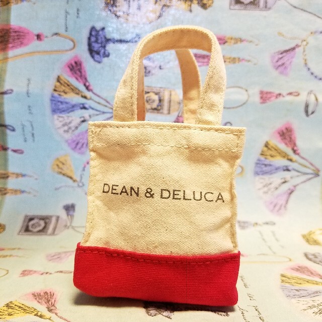 DEAN & DELUCA(ディーンアンドデルーカ)のDEAN & DELUCA　ミニトートバック インテリア/住まい/日用品の日用品/生活雑貨/旅行(日用品/生活雑貨)の商品写真