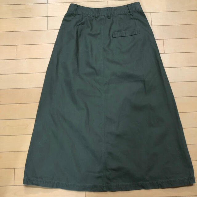 アメリカンホリック　スカート　カーキ　L レディースのスカート(ロングスカート)の商品写真