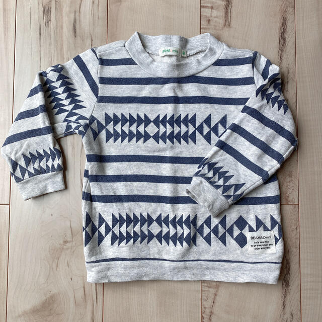 BEAMS BOY(ビームスボーイ)のBEAMS mini トレーナー キッズ/ベビー/マタニティのキッズ服男の子用(90cm~)(Tシャツ/カットソー)の商品写真