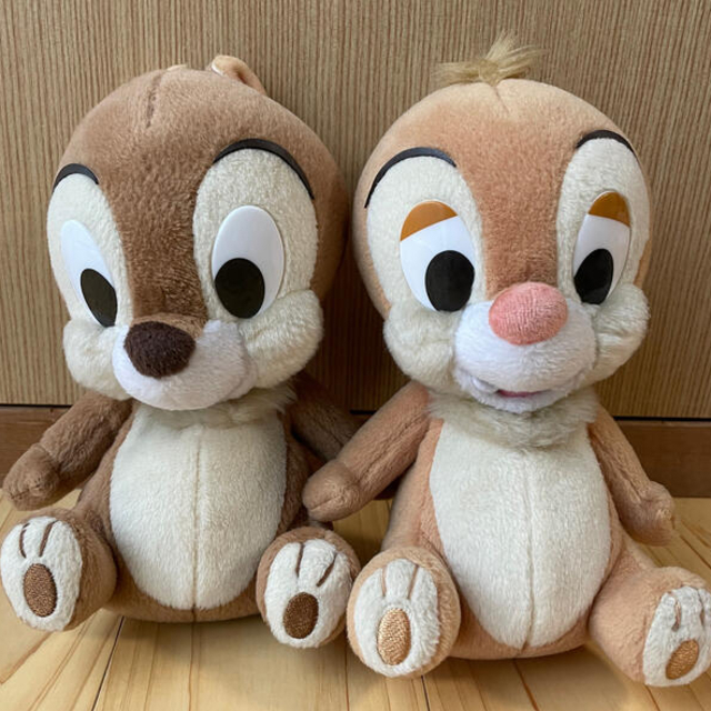 チップ&デール(チップアンドデール)のチップとデール ぬいぐるみ Disney エンタメ/ホビーのおもちゃ/ぬいぐるみ(ぬいぐるみ)の商品写真