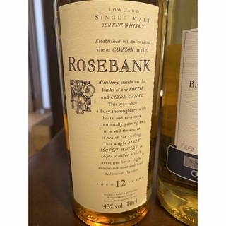 ローズバンク 12年 花と動物 ウィスキー rosebank whisky(ウイスキー)