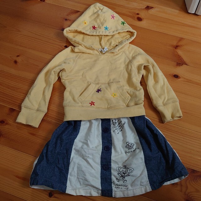 REDDY APPLESEED(レディーアップルシード)のワンピース 90 キッズ/ベビー/マタニティのキッズ服女の子用(90cm~)(ワンピース)の商品写真