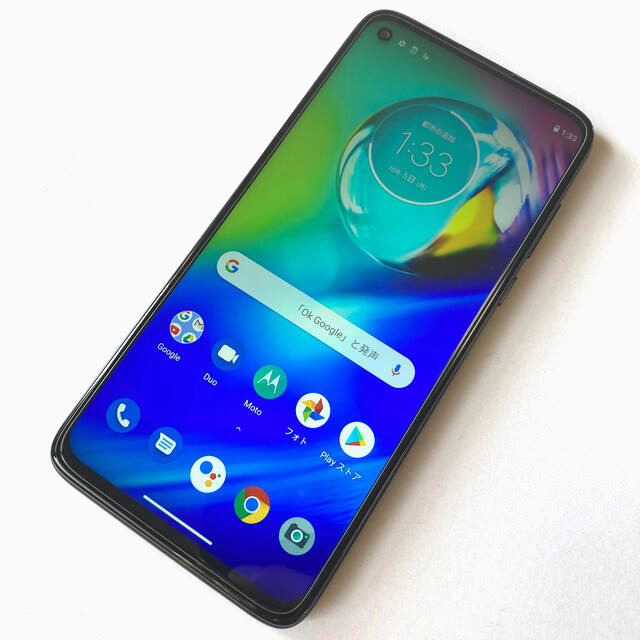 人気高品質 ☆MOTOROLA moto g8 power SIMフリー [スモークブラック