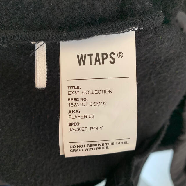 WTAPS PLAYER JACKET ダブルタップス フリース Lサイズ 3