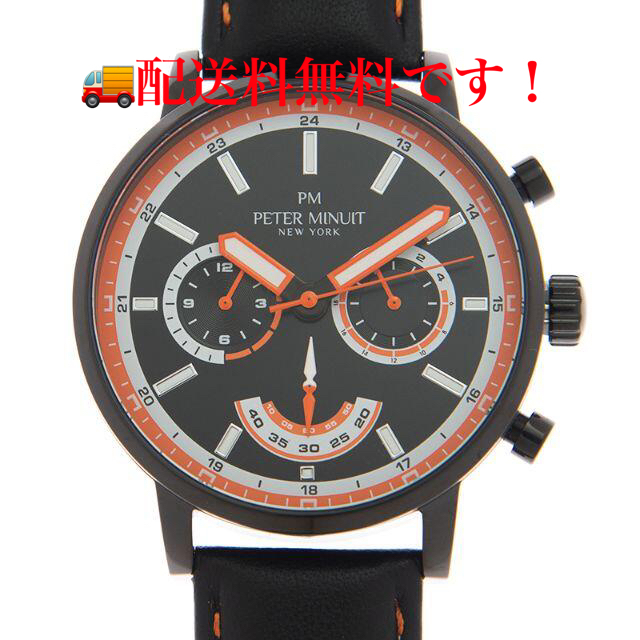値段が激安 新品　PETER MINUIT ピーター・ミニュイット クォーツ PM251-A 腕時計(アナログ)