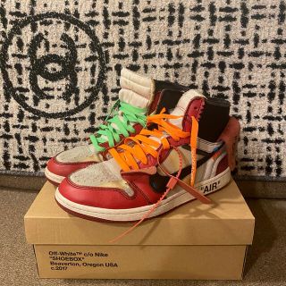 ナイキ(NIKE)のOff-White Air Jordan1 Chicago(スニーカー)