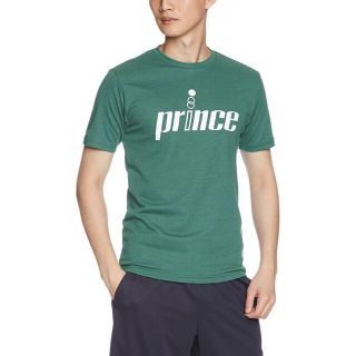 プリンス(Prince)のPrince プリンス テニスウェア 半袖Tシャツ グリーン ユニセックスM新品(ウェア)