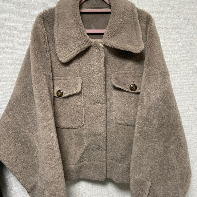 Ameri vintage⭐︎OVER SIZE ECO MOUTON COAT
