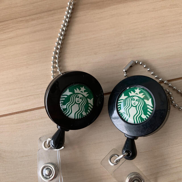 Starbucks Coffee(スターバックスコーヒー)のスターバックス　ネックストラップ　カードホルダー【3個セット】 レディースのファッション小物(パスケース/IDカードホルダー)の商品写真