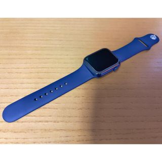 アップルウォッチ(Apple Watch)のApple Watch Series 6 GPS 44mm ブルー 保証 ケア付(その他)