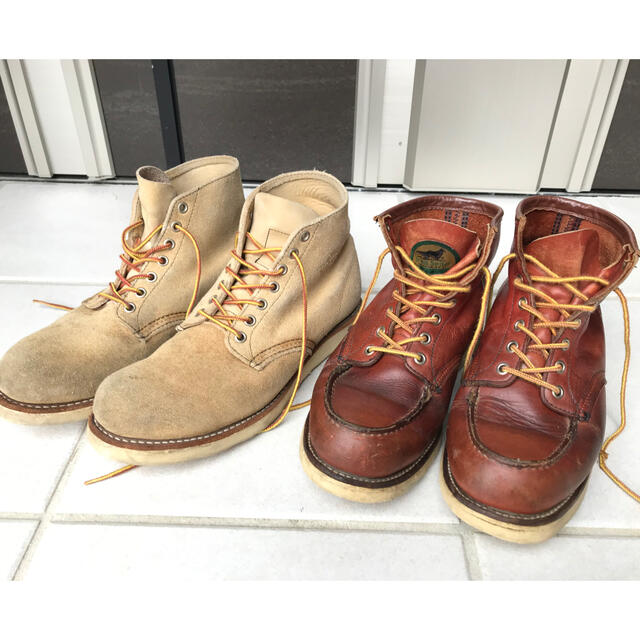 REDWING(レッドウィング)のレッドウィング  875 8,5 半円タグ　8167 9D 2足セット メンズの靴/シューズ(ブーツ)の商品写真