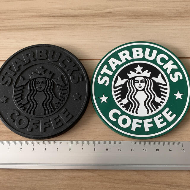 Starbucks Coffee(スターバックスコーヒー)のスターバックス　旧ロゴコースター　【8個セット】 インテリア/住まい/日用品のキッチン/食器(テーブル用品)の商品写真