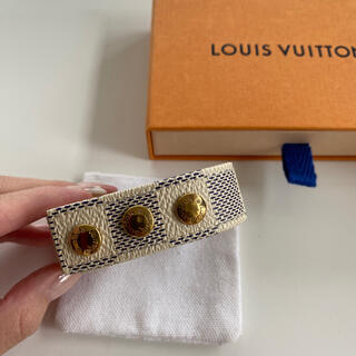 ルイヴィトン(LOUIS VUITTON)のLouis Vuitton ダミエ　ノベルティブレスレット【美品】(ブレスレット/バングル)