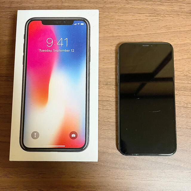 iPhoneX ブラック　256GB