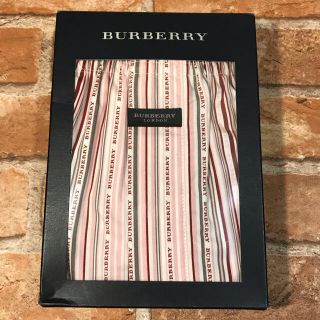 バーバリー(BURBERRY)のBURBERRY バーバリー ロゴストライプ トランクス L アンダーウェア(トランクス)