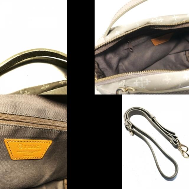 Russet(ラシット)のラシット ハンドバッグ美品  - グレー レディースのバッグ(ハンドバッグ)の商品写真