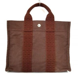 エルメス(Hermes)のエルメス ハンドバッグ美品  ブラウン(ハンドバッグ)