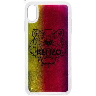 ケンゾー(KENZO)の【定価8000円】KENZO  グリッター iPhone Xs Max用ケース(iPhoneケース)