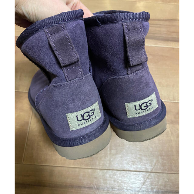UGG(アグ)のUGG ムートンブーツ　パープル　6 レディースの靴/シューズ(ブーツ)の商品写真