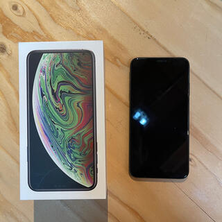 アイフォーン(iPhone)のiPhone xs max simフリー apple購入 256gb(スマートフォン本体)