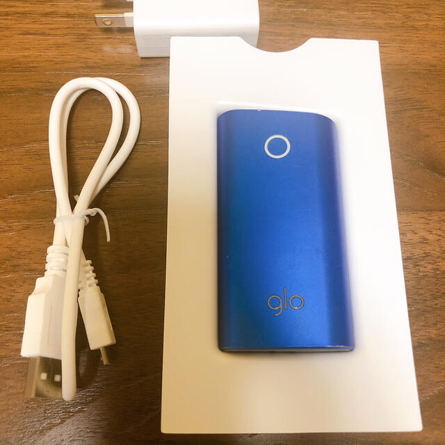 glo(グロー)のグロー/glo　ローソン限定　スカイブルー　電子タバコ メンズのファッション小物(タバコグッズ)の商品写真