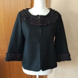 アナトリエ(anatelier)の【あなさん様・3点おまとめ専用】美品⭐️アナトリエ♡ウールジャケット(ノーカラージャケット)