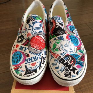 ヴァンズ(VANS)の✨新品未使用✨ヴァンズ　スリッポン　コミックスリップオンステッカー　タグ付き(スリッポン/モカシン)