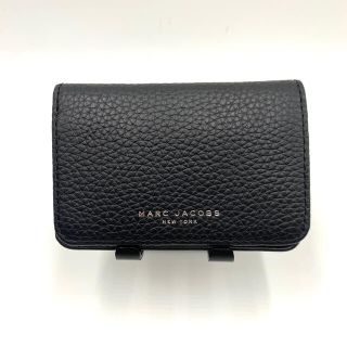 マークジェイコブス(MARC JACOBS)のマークジェイコブス　パスケース.名刺入れ　新品　オシャレ　ブラック　黒(名刺入れ/定期入れ)