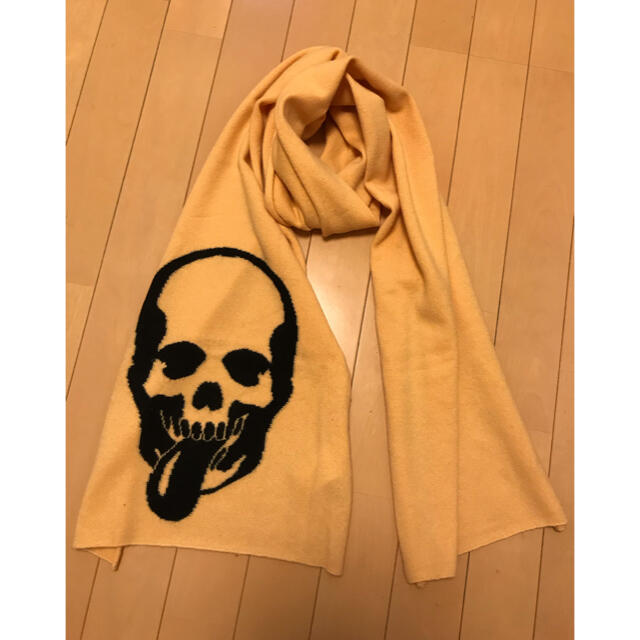 2021年最新入荷 送込 ルシアンペラフィネ スカル カシミヤ マフラー
