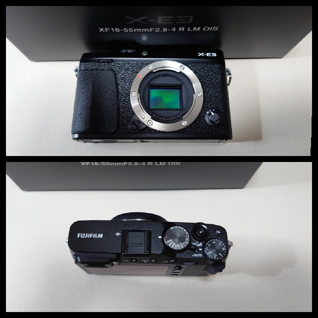 富士フイルム - FUJIFILM X-E3 ボディ(ブラック)富士フィルム x-e3