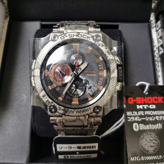 新製品G-SHOCKショックMTG-B1000WLP-1AJR 電波 ソーラーメンズ