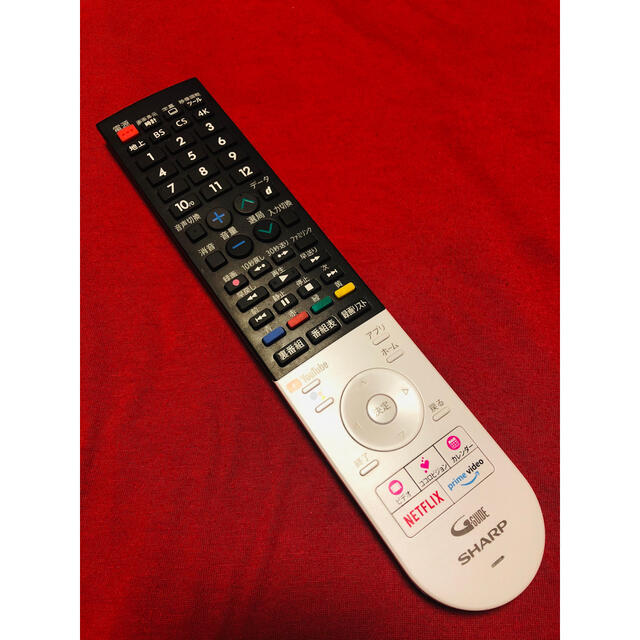 SHARP(シャープ)のSHARP  GB355SA  テレビ用リモコン スマホ/家電/カメラのテレビ/映像機器(その他)の商品写真