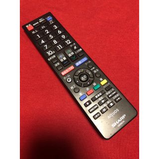 アクオス(AQUOS)のSHARP  AQUOS  GB278SB  テレビ用リモコン(その他)