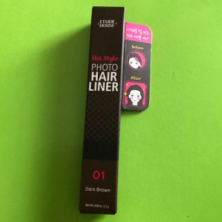 エチュードハウス(ETUDE HOUSE)の新品未開封　[エチュードハウス]  ホットスタイルフォトヘアライナー　2.7g(その他)