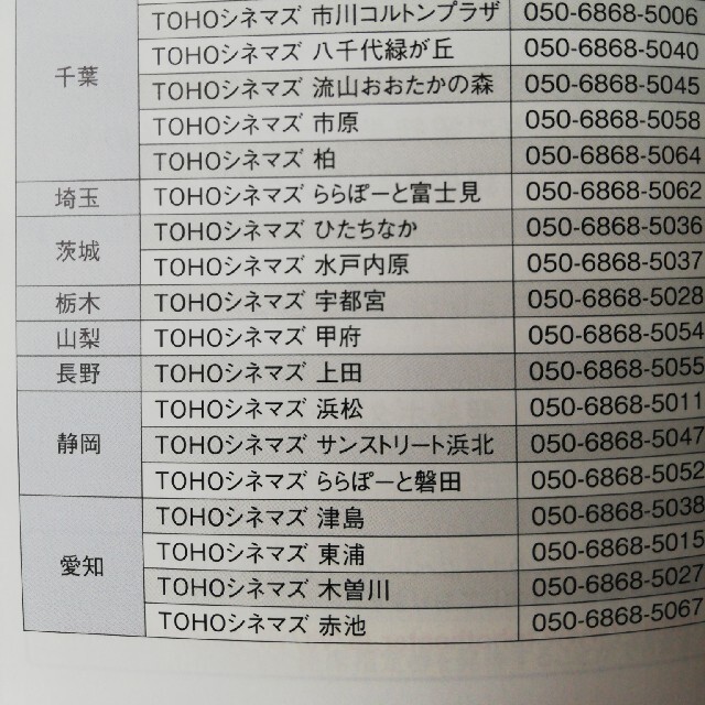 東宝株主優待　映画招待券　優待のしおり付き チケットの優待券/割引券(その他)の商品写真