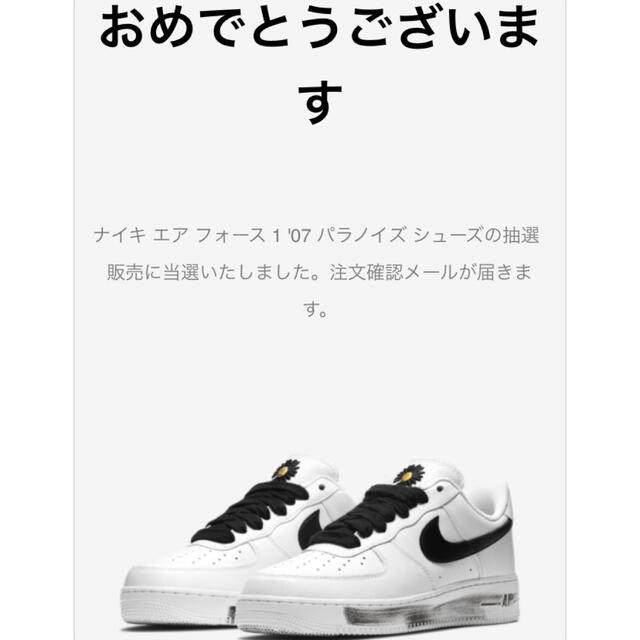 NIKE(ナイキ)のナイキ エア フォース パラノイズ AIR FORCE PARANOISE  メンズの靴/シューズ(スニーカー)の商品写真