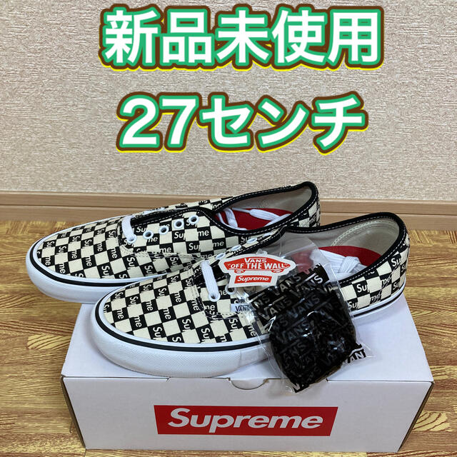 Supreme /VANS Authentic Pro 2016AW