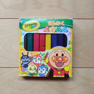 アンパンマン(アンパンマン)の【アンパンマン】さんかくくれよん　8色(クレヨン/パステル)