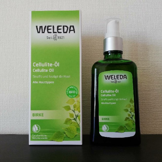 WELEDA(ヴェレダ)のヴェレダ ホワイトバーチ ボディシェイプオイル ポンプ付 100ml コスメ/美容のボディケア(ボディオイル)の商品写真