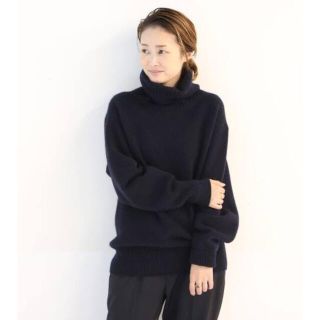 ドゥーズィエムクラス(DEUXIEME CLASSE)の定価39600円 19AW ドゥーズィエムクラス ミドルゲージ タートル ニット(ニット/セーター)