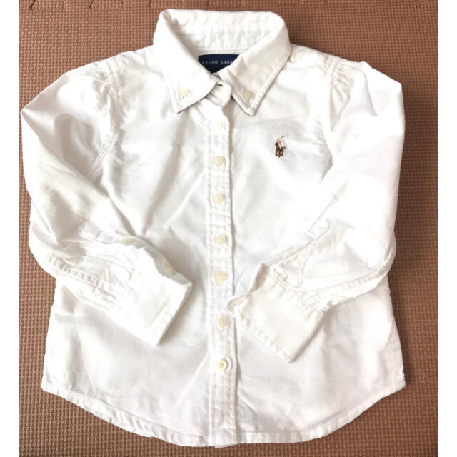 Ralph Lauren(ラルフローレン)のラルフローレン 女の子 長袖シャツ 2T(90cm) キッズ/ベビー/マタニティのキッズ服女の子用(90cm~)(Tシャツ/カットソー)の商品写真