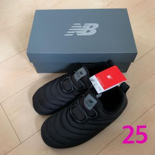 ニューバランス(New Balance)のニューバランス　モックシューズ  MOC ブラック　25(スニーカー)