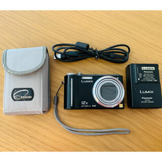パナソニック(Panasonic)のPanasonic LUMIX TZ DMC-TZ7 ブラック(コンパクトデジタルカメラ)