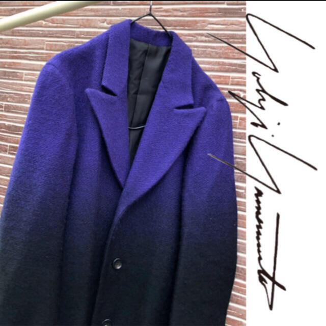yohji yamamoto グラデーション ロングコート やすい www.toyotec.com