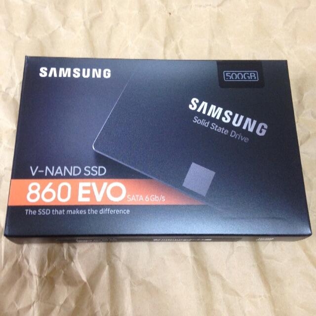 美品!! SAMSUNG 500GB 860 EVO MZ-76E500B/IT