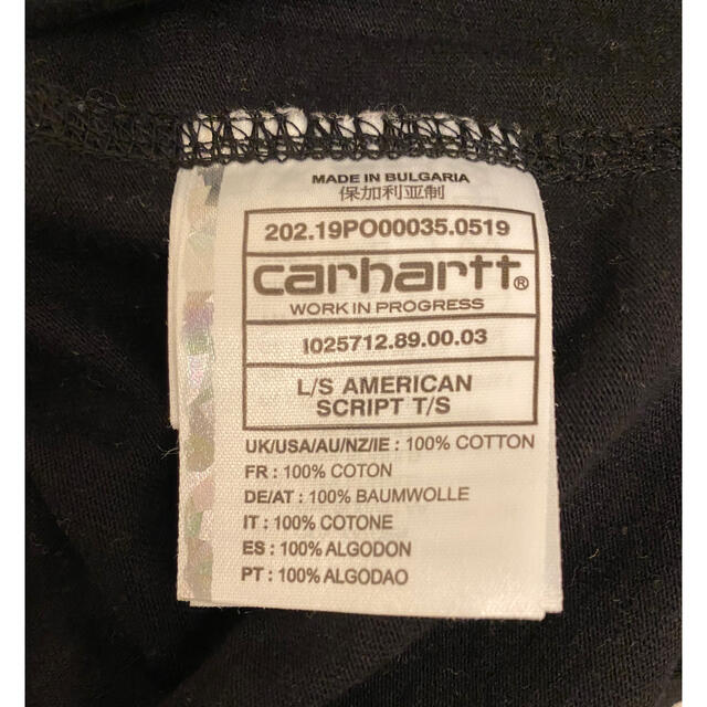 carhartt(カーハート)のcarhartt ロンT メンズのトップス(Tシャツ/カットソー(七分/長袖))の商品写真