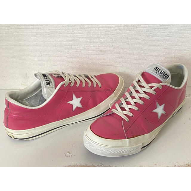 CONVERSE - コンバース/レザー/ワンスター/ピンク/28cm/日本製 ...