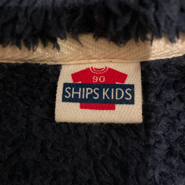 SHIPS KIDS(シップスキッズ)のSHIPS シップス　もこもこパーカー　90cm アウター キッズ/ベビー/マタニティのキッズ服男の子用(90cm~)(ジャケット/上着)の商品写真