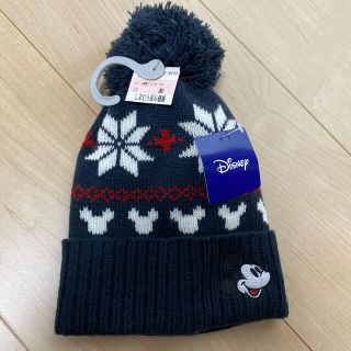 ディズニー(Disney)のDisney☆キッズ☆ニット帽☆54センチ☆新品タグ付き(帽子)