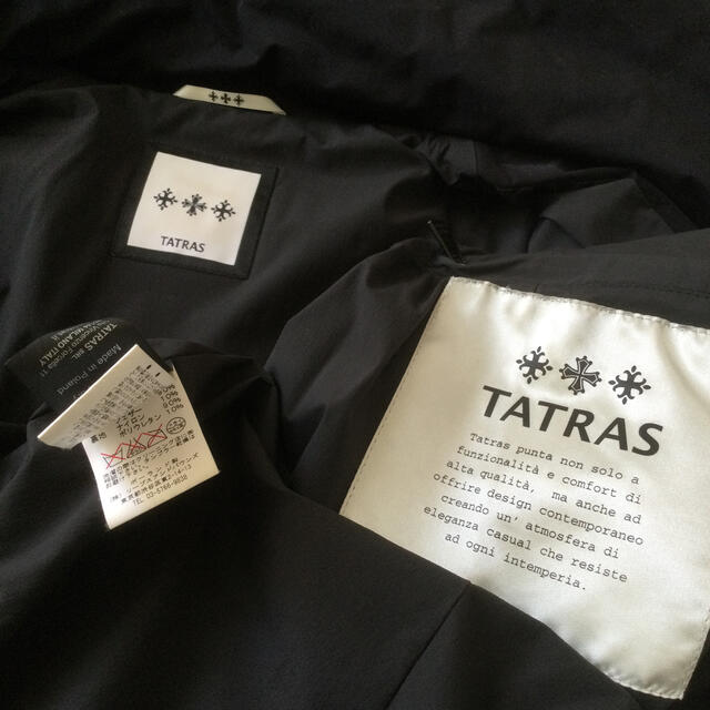 TATRAS(タトラス)のタトラス　ダウンコート　02 ブラック レディースのジャケット/アウター(ダウンコート)の商品写真